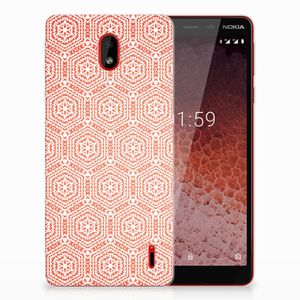 Nokia 1 Plus TPU bumper Pattern Orange