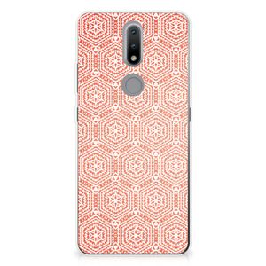 Nokia 2.4 TPU bumper Pattern Orange