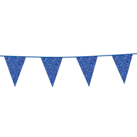 Glitterslinger Navy Blauw (6m)