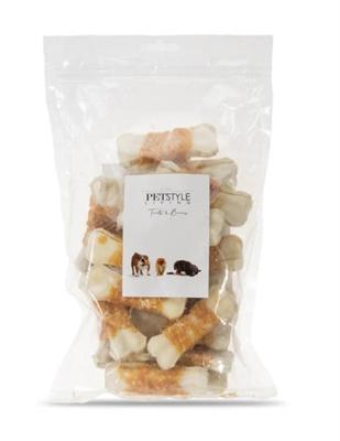 Petstyle Living geperst bot wit met kip