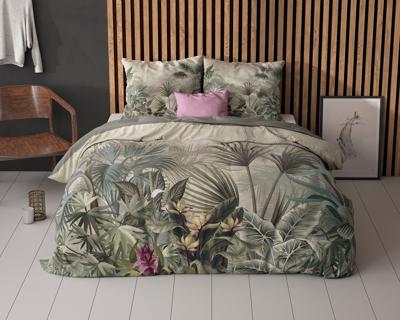 RoyalTextile - Macy Dekbedovertrek Micropercal - Groen - 240 x 200/220