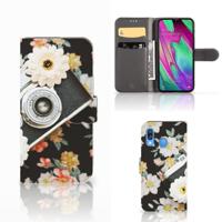 Samsung Galaxy A40 | Telefoonhoesje met foto | Vintage Camera