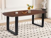 Eettafel TALLY 220 cm mangolia bruin