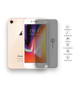 Screenprotector geschikt voor iPhone SE 2020 - Privacy - Tempered Glass - Beschermglas - Glas - Privacy screenprotector kopen