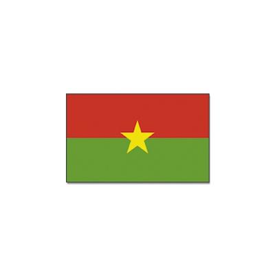 Vlag van Burkina Faso - 90 x 150 cm - Burkina Faso landen thema - supporters / fans - versiering