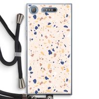 Terrazzo N°23: Sony Xperia XZ1 Transparant Hoesje met koord