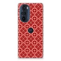 Motorola Edge 30 Pro TPU bumper Batik Rood