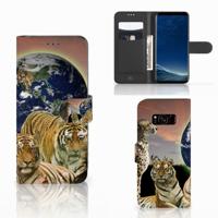 Samsung Galaxy S8 | Telefoonhoesje | Met pasjeshouder | Roofdieren Samsung Galaxy S8 | Telefoonhoesje | Met pasjeshouder | Roofdieren