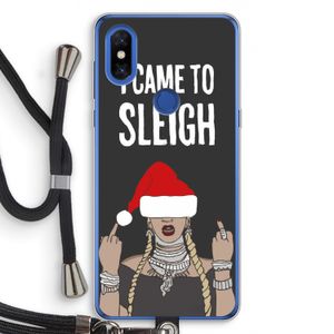 Came To Sleigh: Xiaomi Mi Mix 3 Transparant Hoesje met koord