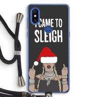 Came To Sleigh: Xiaomi Mi Mix 3 Transparant Hoesje met koord