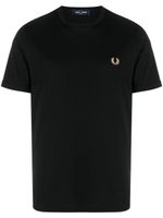 Fred Perry t-shirt Ringer en coton - Noir