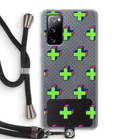 8-bit N°10: Samsung Galaxy S20 FE / S20 FE 5G Transparant Hoesje met koord