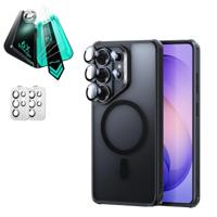 Galaxy S26 Ultra Bundle Classic Hybrid Magnetic Case and Armorite® Screen Protector - Frosted Black