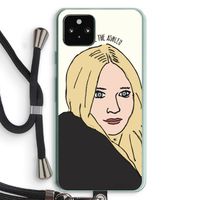 Ashley: Pixel 5a 5G Transparant Hoesje met koord