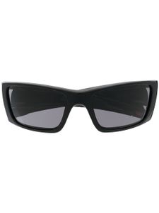 Oakley lunettes de soleil à plaque logo - Noir