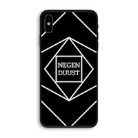 Negenduust geometrisch: iPhone X Biologisch afbreekbaar hoesje