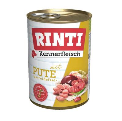 RINTI Kennerfleisch Turkey - natvoer voor honden - 400g