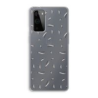 Hipster stripes: OnePlus 9 Pro Transparant Hoesje