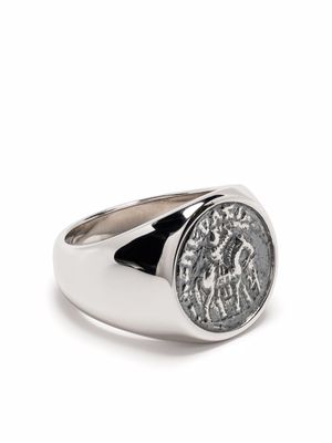 Tom Wood chevalière Alexander the Great - Argent