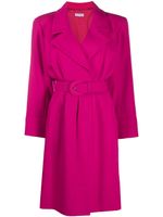 Saint Laurent Pre-Owned robe à col à revers crantés - Rose - thumbnail