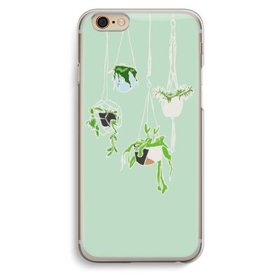 Hang In There: iPhone 6 / 6S Transparant Hoesje