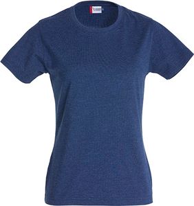 Clique 029361 New Classic-T Ladies - Blauwmelange - XXL