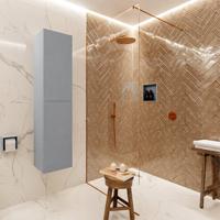 Mondiaz Beam 160cm kolomkast kleur Plata met 2 deuren Mondiaz Beam 160cm kolomkast kleur Plata met 2 deuren