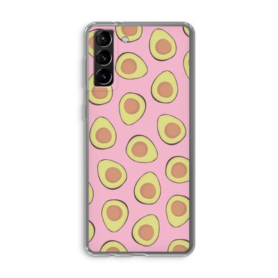 Dancing avocados: Samsung Galaxy S21 Plus Transparant Hoesje