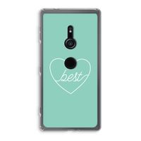 Best heart pastel: Sony Xperia XZ2 Transparant Hoesje