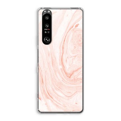 Peach bath: Sony Xperia 1 III Transparant Hoesje