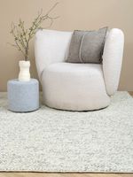 MOMO Rugs - Laagpolig Vloerkleed Drops Light Grey - 250x350 cm - thumbnail