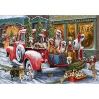 Dogs on Truck 1000 stukjes