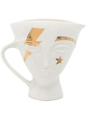 Jonathan Adler carafe Gilded Giuliette - Blanc