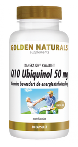 Golden Naturals Q10 Ubiquinol 50 mg Capsules