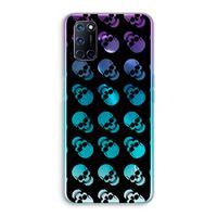 Musketon Skulls: Oppo A92 Transparant Hoesje