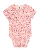 HEMA Baby meegroeiromper bloemen multicolor (multicolor)