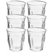 Duralex drinkglazen Picardie - 6x stuks - transparant - 200 ml - hardglas