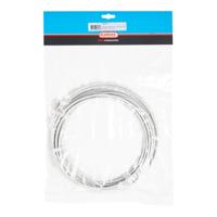 Elvedes rem buitenk 5mm zilver (10m) gevlochten 182038-10 - thumbnail