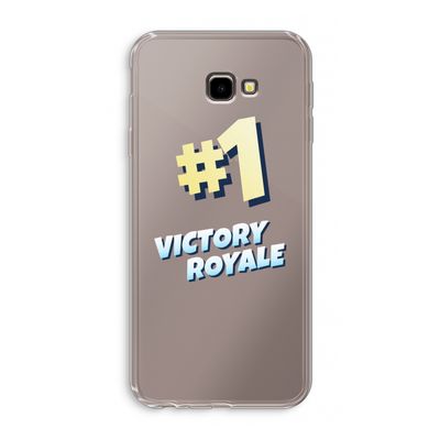 Victory Royale: Samsung Galaxy J4 Plus Transparant Hoesje