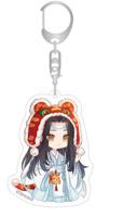 Grandmaster of Demonic Cultivation Acrylic Keychain Lan Wangji Chibi Style 7 cm - thumbnail