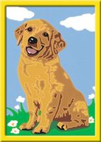 Ravensburger schilderen op nummer Lieve puppy