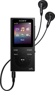 Sony Walkman NW-E394 MP3 speler Zwart 8 GB