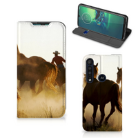 Motorola G8 Plus Hoesje maken Design Cowboy