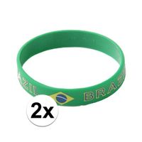 2x Polsbandje Brazilie