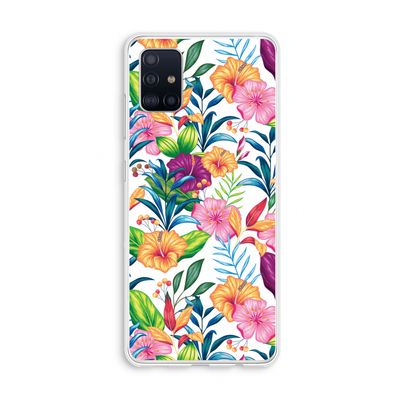 Tropisch 2: Galaxy A51 4G Transparant Hoesje