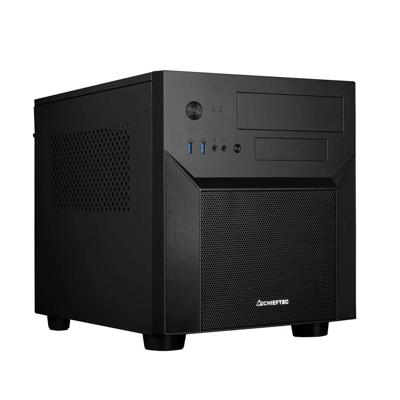Chieftec CI-02B-OP computerbehuizing kubus Zwart
