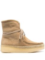 Clarks bottes Wallabee en daim - Tons neutres - thumbnail