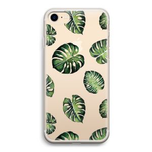 Tropische bladeren: iPhone 7 Transparant Hoesje