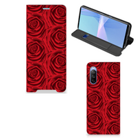 Sony Xperia 10 III Smart Cover Red Roses