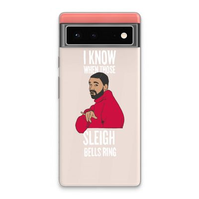Sleigh Bells Ring: Google Pixel 6 Transparant Hoesje
